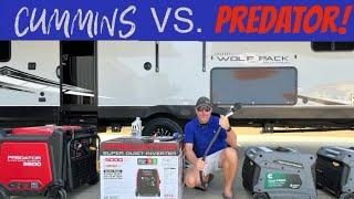 Predator 5000 VS Cummins 4500 Generator Load Test! #harborfreight