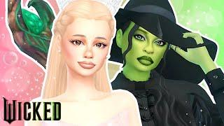 RECREATING ICONIC CHARACTERS FROM WICKED!! | The Sims 4