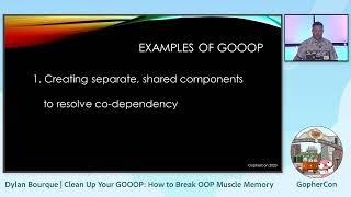 Clean Up Your GOOOP: How to Break OOP Muscle Memory - Dylan Bourque