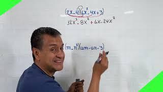 4. Multiplicación de Polinomios aplicando la propiedad distributiva.