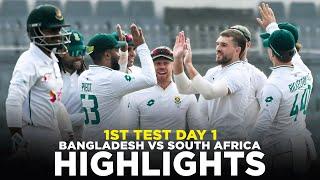 Full Highlights | Bangladesh vs South Africa | 1st Test Day 1 | M3H1K