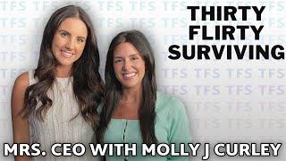 Molly J Curley Explains How She Built Her Brand on Instagram | THIRTY FLIRTY SURVIVING PODCAST