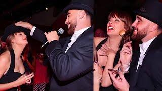 ALL The DETAILS of Travis Kelce Surprising & Obsessing Over Taylor Swift at her 35th Birthday Party