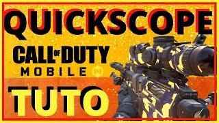 [TUTO] 3 PRO WAYS TO MAKE QUICKSCOPES / FLASHSCOPES | Call Of Duty Mobile FR