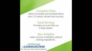 GNLD Neolife All Natural Fibre