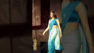 Shraddha Das New Viral Saari Catwalk Video#saari