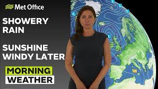 27/06/24 – Cloud, rain and strong winds – Morning Weather Forecast UK –Met Office Weather