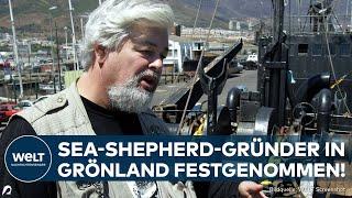 GREENLAND: Due to Japanese arrest warrant! "Sea Shepherd" founder Paul Watson arrested!