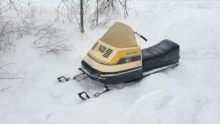 skidoo elan deep snow adventure pt1