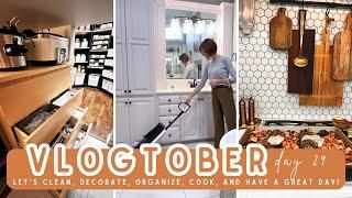 VLOGTOBER 2024 | COZY FALL | EASY FALL DECOR | EASY FALL RECIPES | FALL CLEAN WITH ME | COZY AUTUMN