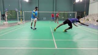 Badminton double match | Badminton match | Manoj Sarkar