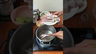 CHÂN GÀ LUỘC vs MUỐI TIÊU CHANH | Như Phương #shorts