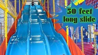 Indoor Playground Fun-James & Grace in Indoor Playground