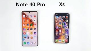 iPhone Xs vs Infinix NOTE 40 Pro - SPEED TEST!