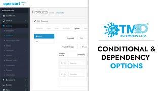 Opencart Conditional Options / Dependent Options