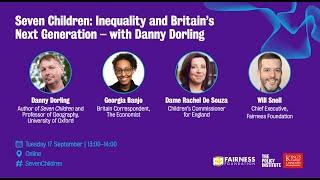 Seven Children: Inequality and Britain’s Next Generation – with Danny Dorling