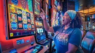 She Put $300 Into A High Limit BAO ZHU ZHAO FU Slot Machine...And This Happened!