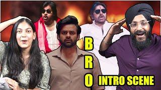 BRO Pawan Kalyan MASS Intro Scene Reaction | Sai Dharam Tej