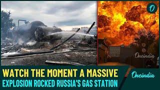 VIDEO: Russia’s Gas Station Turns Into Massive Fireball In Chechnya | Moment Of Explosion On Cam