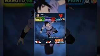NARUTO VS SASUKE LAST FIGHT ️#anime#naruto#sasuke#kakashi#youtubeshorts