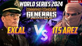 C&C Generals Zero Hour World Series 2024 | ExCaL vs Itz Arez | Round 1