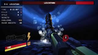 Ultrakill Wrath 5-4 Leviathan (P-Rank on Brutal)