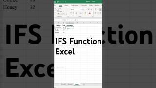 Learn IFS Function in Excel Fast!