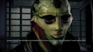 Thane explains solipsism (oh, and Shepard hits on him) in Mass Effect 2