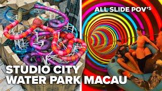 Water Slides at Studio City Macau!