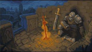 Bonfire Dark Souls Pixel Art 1 hour