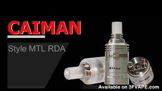 Caiman Style MTL RDA