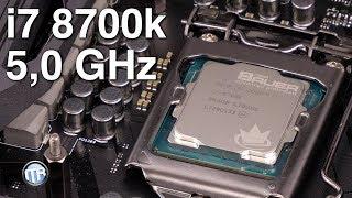 i7 8700k übertaktet auf 5,0 GHz - Pretested & geköpft von Der8auer