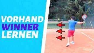 VORHAND WINNER LERNEN | MeinTennisGame.de