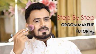 Groom Makeup | Makeup for men | Groom  Makeup For Wedding | Grooming