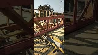 Опора под стропила + консоль для балок перекрытия