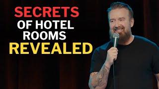 Secrets of Hotel Rooms Revealed  | Chad Daniels Comedy