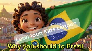 Brazilian cartoon adventure animal//loon toon Kids cartoon