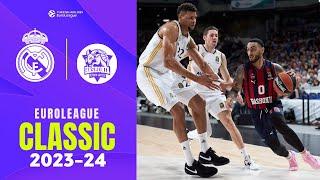 DRAMA and EXCITEMENT | Real Madrid - Baskonia | EUROLEAGUE CLASSIC GAME 2023-24