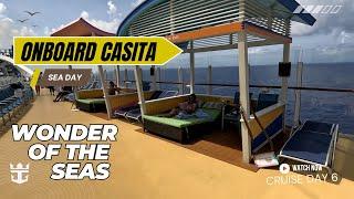 Wonder of the Seas onboard casita on a sea day - what to expect VLOG