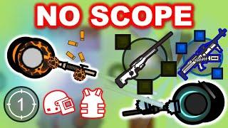 AWM-S FOUND With NO SCOPES! || No Scopes vs. AWM-S + HACKER! - Surviv.io