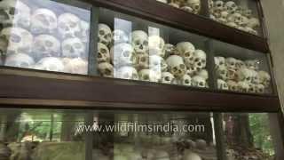 Skulls in the closet: Mass grave at Choeung Ek in Phnom Penh, Cambodia