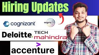 Cognizant CIS , Tech Mahindra Update , Deloitte NLA , Wipro Elite Results , Accenture Onboarding