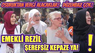 EMEKLİ REZİL! | Sokak Röportajı | Ekonomi | Konya | Halk