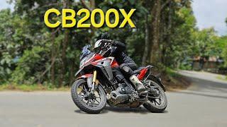 Honda CB200X Test review