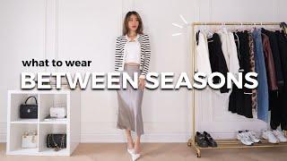 summer to fall outfit ideas | transitional season ️