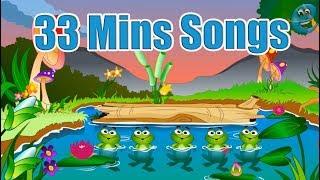 Five Frogs + Kids Popular | Nursery Rhymes by EFlashApps
