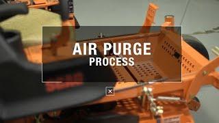 Hydro-Gear Transaxle Air-Purge Process
