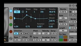 Rhythmorphic - Non Euclidean Sequencer