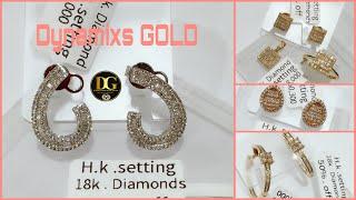 Latest 18K HK Setting Diamonds 50% Off  with Sale | Dynamixs GOLD