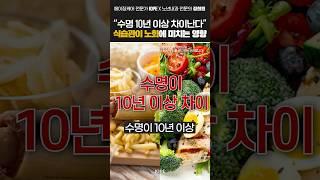 치매 예방하는 저속노화 식단 쉽게 하는 법 (노년내과 정희원 교수) | IOPE L.A.B.